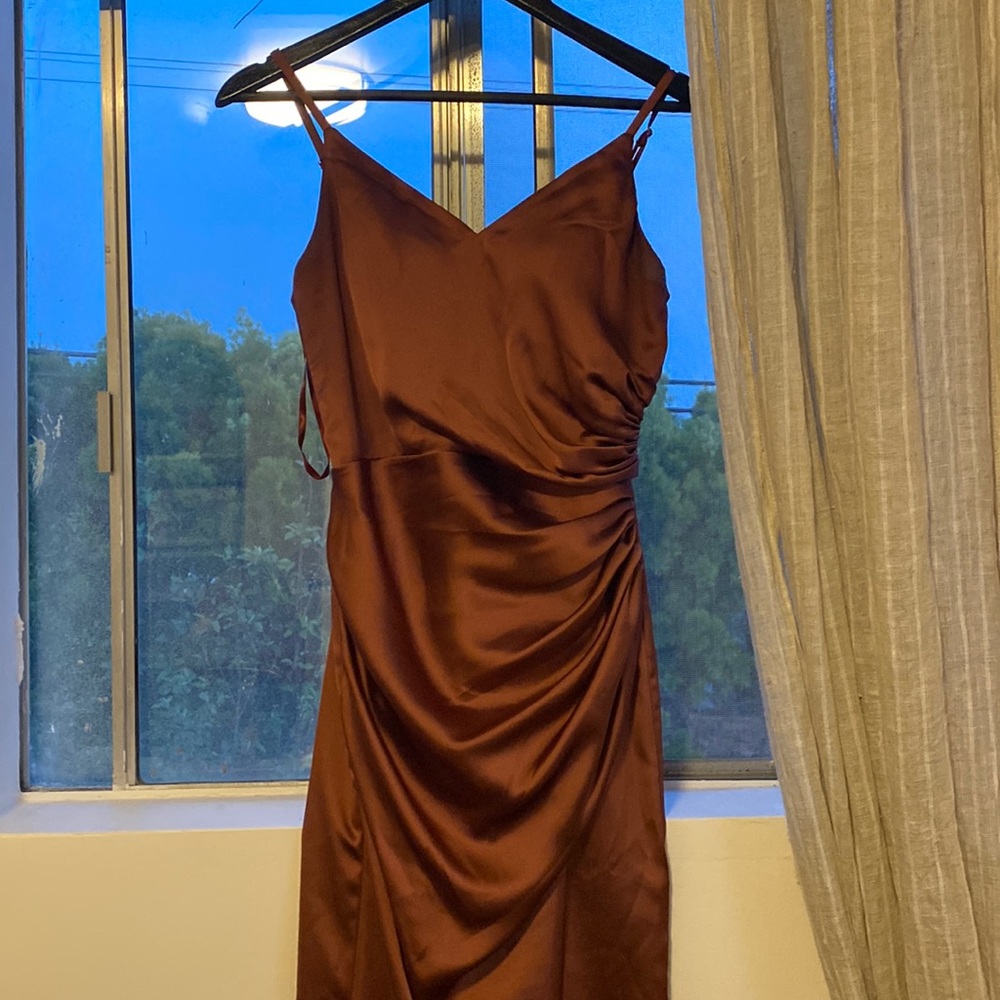 Size 4, petite, Rory dress— **^cinnamon rose